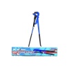 ключ трубный газовый рычажной №1,5 400 мм,(цельнокованый, красный), обливные рукоятки еva, "maximum" оптом