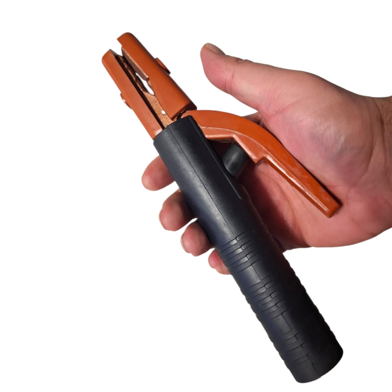 электродержатель 500 a, латунь, 45/90/180⁰, рукоять термопластик, эконом, &quot;maximum&quot; mx 06164 оптом