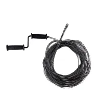 Трос канализационный 10 м, толстый 