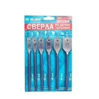 Сверла по дереву перьевые 6 предметов (2400)