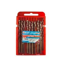 Сверла по металлу кобальтовые 5 мм, 10 шт., HSS CO, P6M5K5, "MAXIMUM" MX 10000