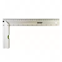 Угольник алюминиевый 300 мм с уровнем,"MAXIMUM" (2576)