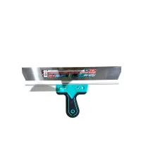 Шпатель фасадный алюминиевый 400мм x 0.5 мм, 16", двухкомпонентная рукоятка, 410, "MAXIMUM" MX 15906